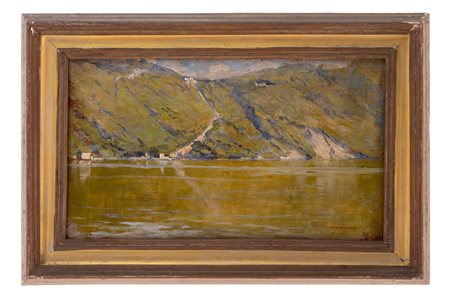 Gioacchimo Galbusera - Funicolare sul Lago di Lugano