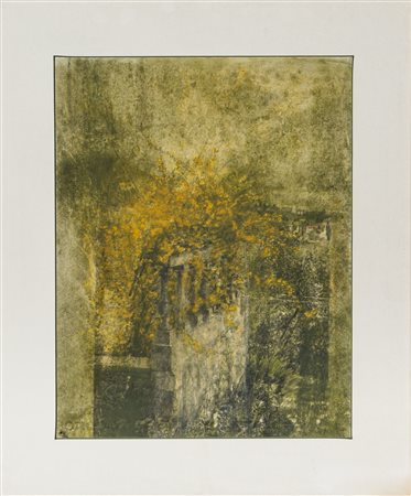 Giardino con poggiolo