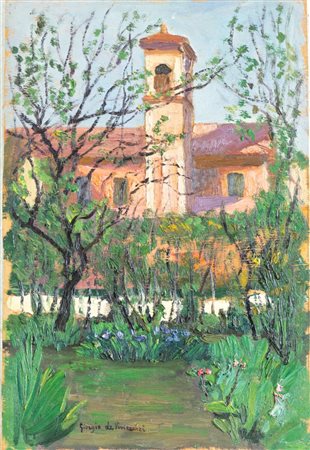 Giorgio De Vincenzi (Ferrara 1884 - Bologna 1965), “Senza titolo”.