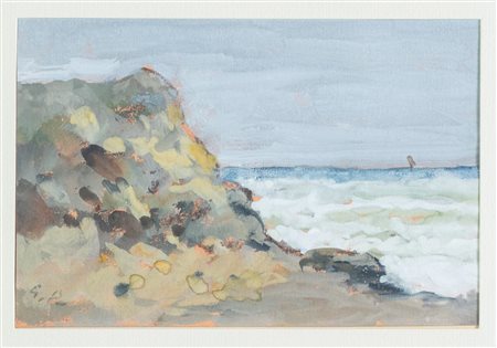 Guglielmo Pizzirani (Bologna 1886 - 1971), “Marina" 1947.