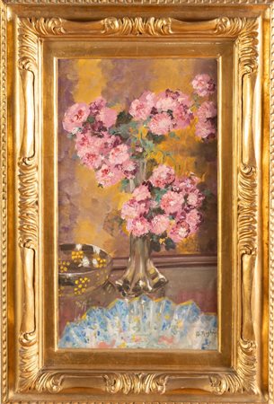 G. Righi (XX-XXI secolo), “Vaso di fiori”. 