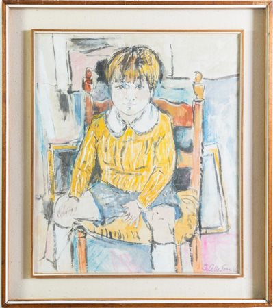 Filippo Albertoni (Reggio Emilia 1930 - Bologna 2011) “Bimbo”, 1968.