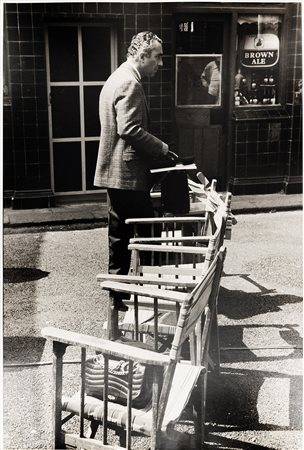 Tazio Secchiaroli 1925-1998 Senza titolo stampa alla gelatina ai sali...