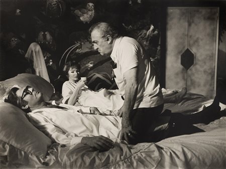 Tazio Secchiaroli 1925-1998 Federico Fellini e Marcello Mastroianni, tratto...