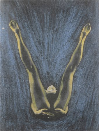 Nino Lo Duca Nascita: 1940 V di Vita (La Mia Modella) C-print con intervento...