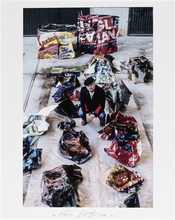 Nino Lo Duca Nascita: 1940 Mimmo Rotella C-print applicata su cartoncino...