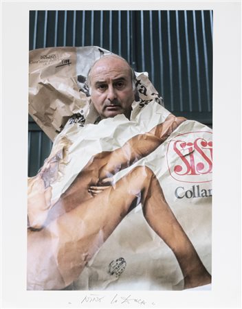 Nino Lo Duca Nascita: 1940 Mimmo Rotella C-print applicata su cartoncino...