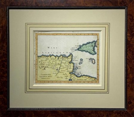 Sicilia, Mare Africanum, Conspectus Locorum Belli Africani.