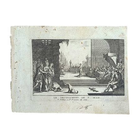 Decollazione del battista, 18th secolo