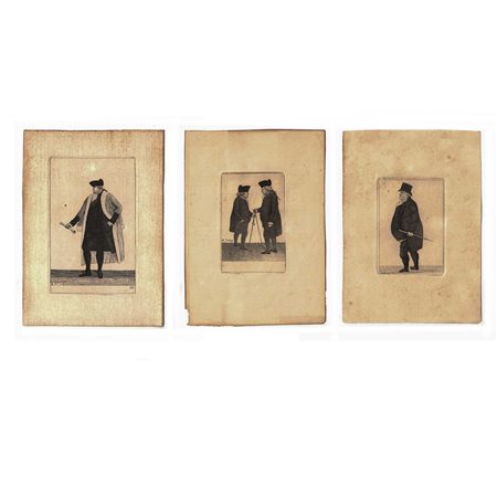 John  Kay (1742-1826)  - Tre stampe umoristiche