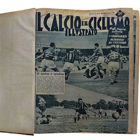 Il calcio e il ciclismo illustrato, Agosto 1951 - Agosto 1952