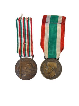  
Lotto di due medaglie commemorative 
 