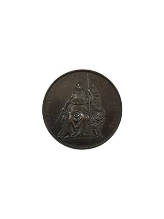  
Medaglia Governo Provvisorio - Resistenza Verso Gli Austriaci 1849
 51 mm diametro
