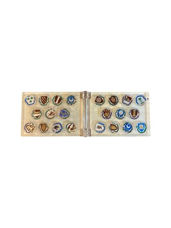  
I Rioni di Roma - 22 monete in argento 800 
 4,7 cm