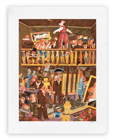 FRANZ BORGHESE (1941-2005) - Vacanze sull'acqua