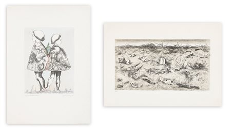 AUTORI VARI (SANTINI, ANONIMO) - Lotto unico compost da " opere: