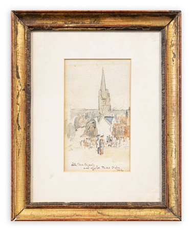 PAOLO SALA (1859-1924)  - Senza Titolo, 1912