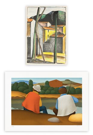 AUTORI VARI (SCUFFI, MASII) - Lotto unico composto da 2 opere