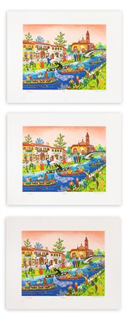 LUDMILA VOUCH (1930) - Lotto unico composto da 3 opere