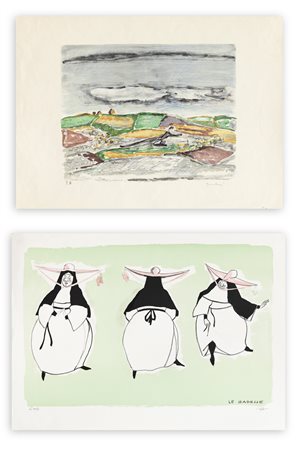 AUTORI VARI (TAMBURI, CAFFE') - Lotto unico composto da 2 opere