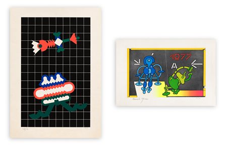 RENATO VOLPINI (1934) - Lotto unico composto da 2 opere