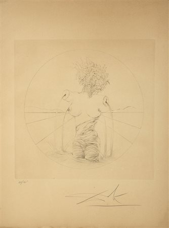 DALI' SALVADOR (1904 - 1989) - VENERE ITALICA.