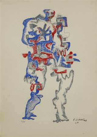 ZADKINE OSSIP (1890 - 1967) - COMPOSIZIONE.