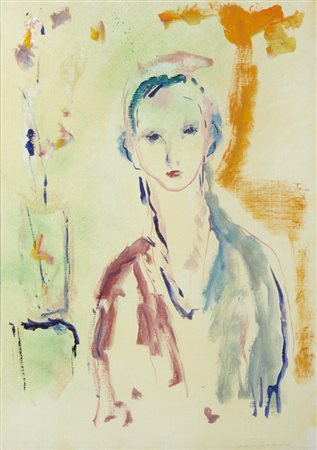 TRECCANI ERNESTO (1920 - 2009) - FIGURA FEMMINILE.