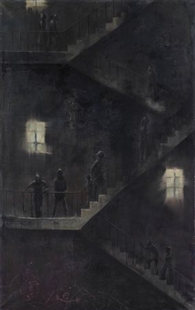 PONTI PINO (1905 - 1999) - LA LUNGA SCALA.