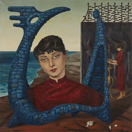 ASSETTO FRANCO (1911 - 1991) - RITRATTO DI CARLA BACOLLA.