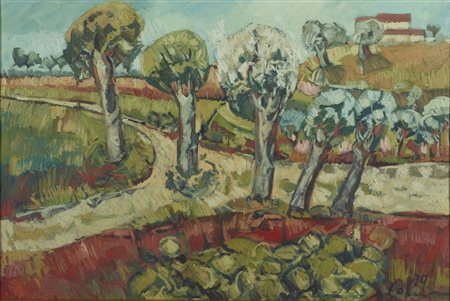 FACCINCANI ATHOS (n. 1951) - L'ALBERO DI CILIEGIO.