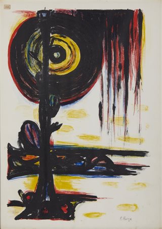 BORRA POMPEO (1898 - 1973) - PAESAGGIO.