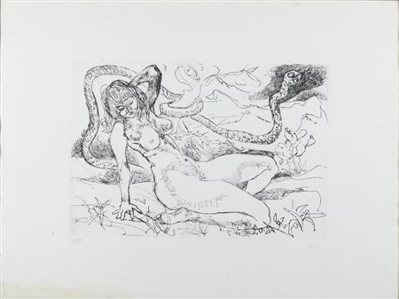 GUTTUSO RENATO (1912 - 1987) - EVA.