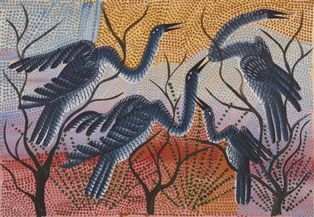 VICTOR KUNKULU KABINDA (n. 1927) - SENZA TITOLO .