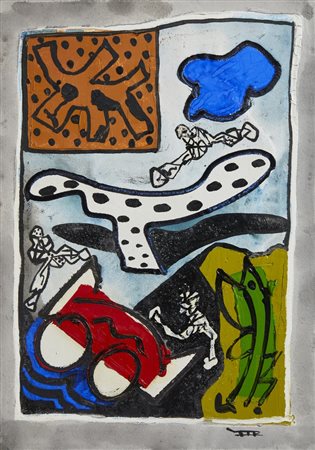 VALLE  PAOLO (n. 1947) - LIVING SPACE.