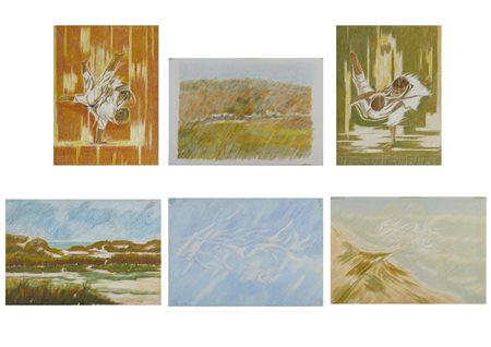 FANESI BRUNO (n. 1915) - LOTTO COMPOSTO DA N. 5 OPERE.