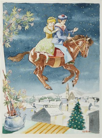 BITTONI RENATO (n. 1933) - MADRE SAMBUCO.