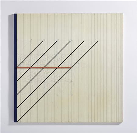 SCHIOZZI LIVIO (1943 - 2010) - MOMENTO DI ENTRATA, DIAGONALI V.