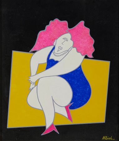 ULIVI SERGIO  (n. 1955) - IN TREPIDA ATTESA.