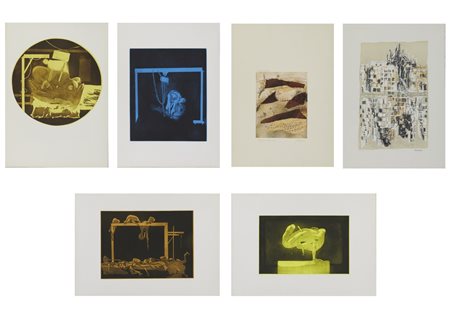 AUTORI VARI - LOTTO COMPOSTO DA N.6 FOGLI.