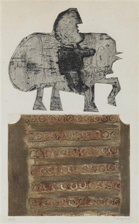 COIGNARD JAMES (1925 - 2008) - EQUESTRE.