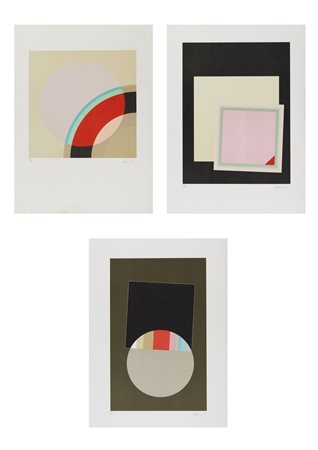 CARMI EUGENIO (1920 - 2016) - CARTELLA COMPOSTA DA N.3 FOGLI.