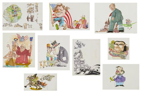 MARCENARO RODOLFO (1937 - 2020) - LOTTO COMPOSTO DA N.9 OPERE.