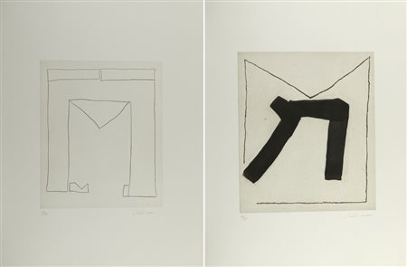 SANTOMASO GIUSEPPE (1907 - 1990) - SETTE LETTERE A PALLADIO, 1982.