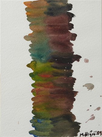 NIGRO MARIO (1917 - 1992) - STUDIO PER DISEGNO SATANICO.