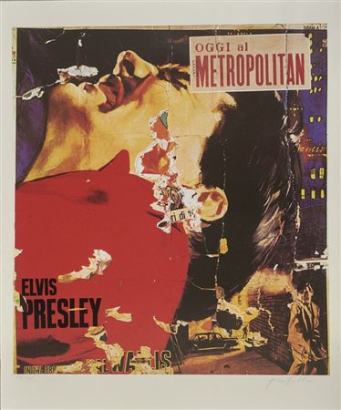 ROTELLA MIMMO (1918 - 2006) - ASSALTO ALLA NOTTE.