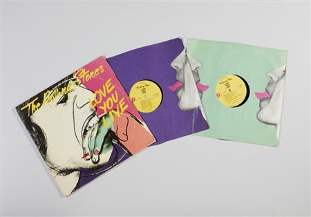 WARHOL ANDY (1928 - 1987) - (D'APRES) ROLLING STONES - LOVE YOU LIVE.