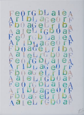 LORA TOTINO ARRIGO (1928 - 2016) - SENZA TITOLO.