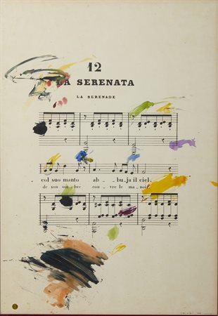 CHIARI GIUSEPPE (1926 - 2007) - LA SERENATA.