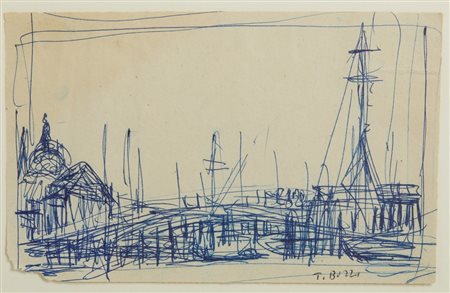 BUZZI TOMASO (1900 - 1981) - SENZA TITOLO .